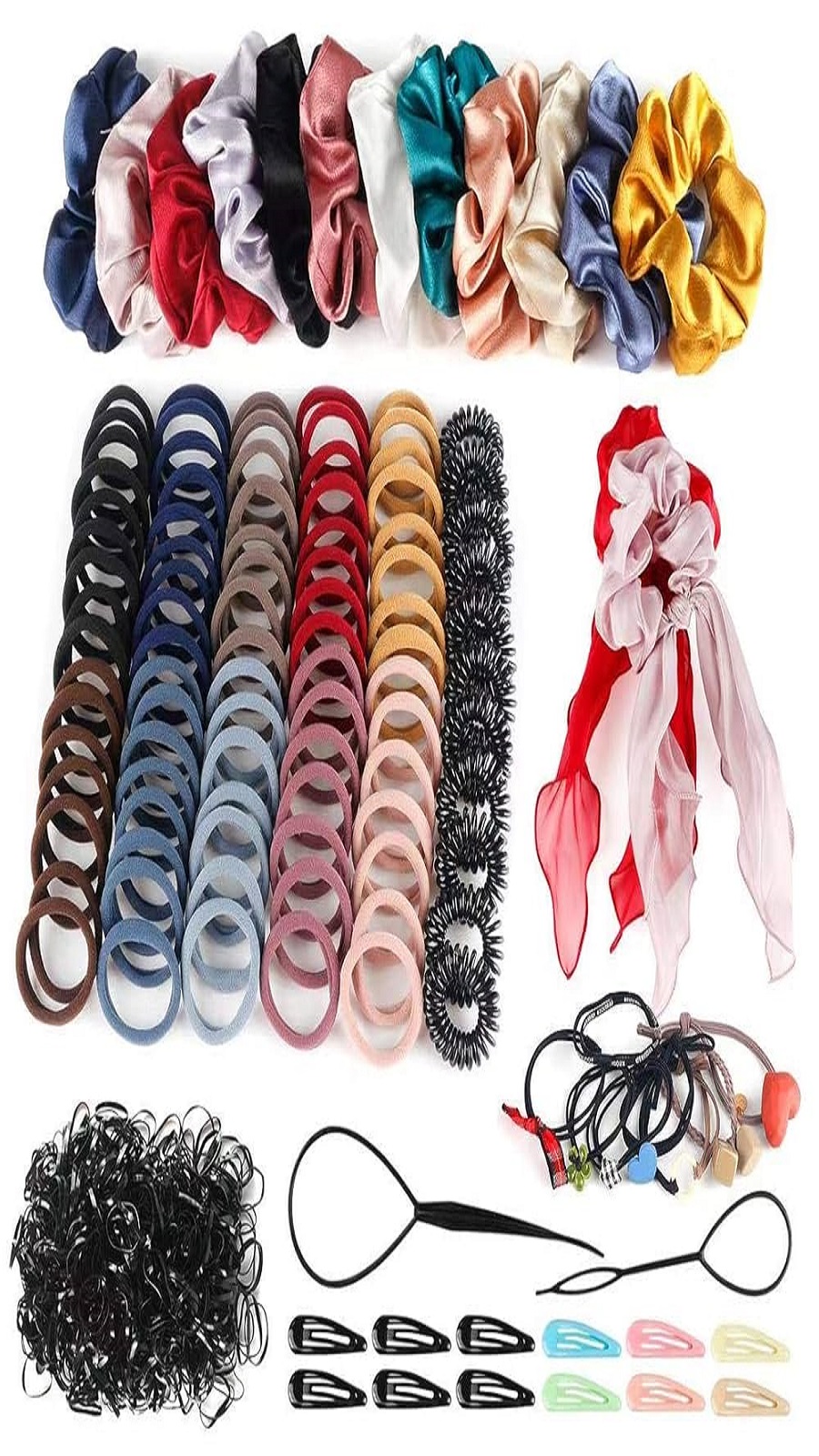 Hair Accessories (hairbands, clips, scrunchies)